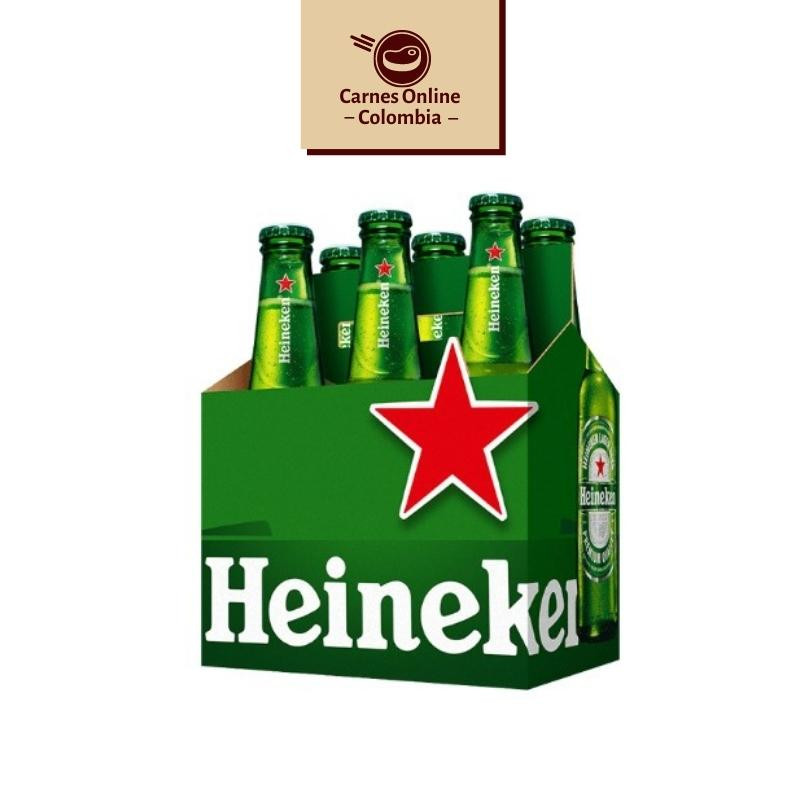 Cerveza Heineken Six Pack Botella X 330 Ml 2061